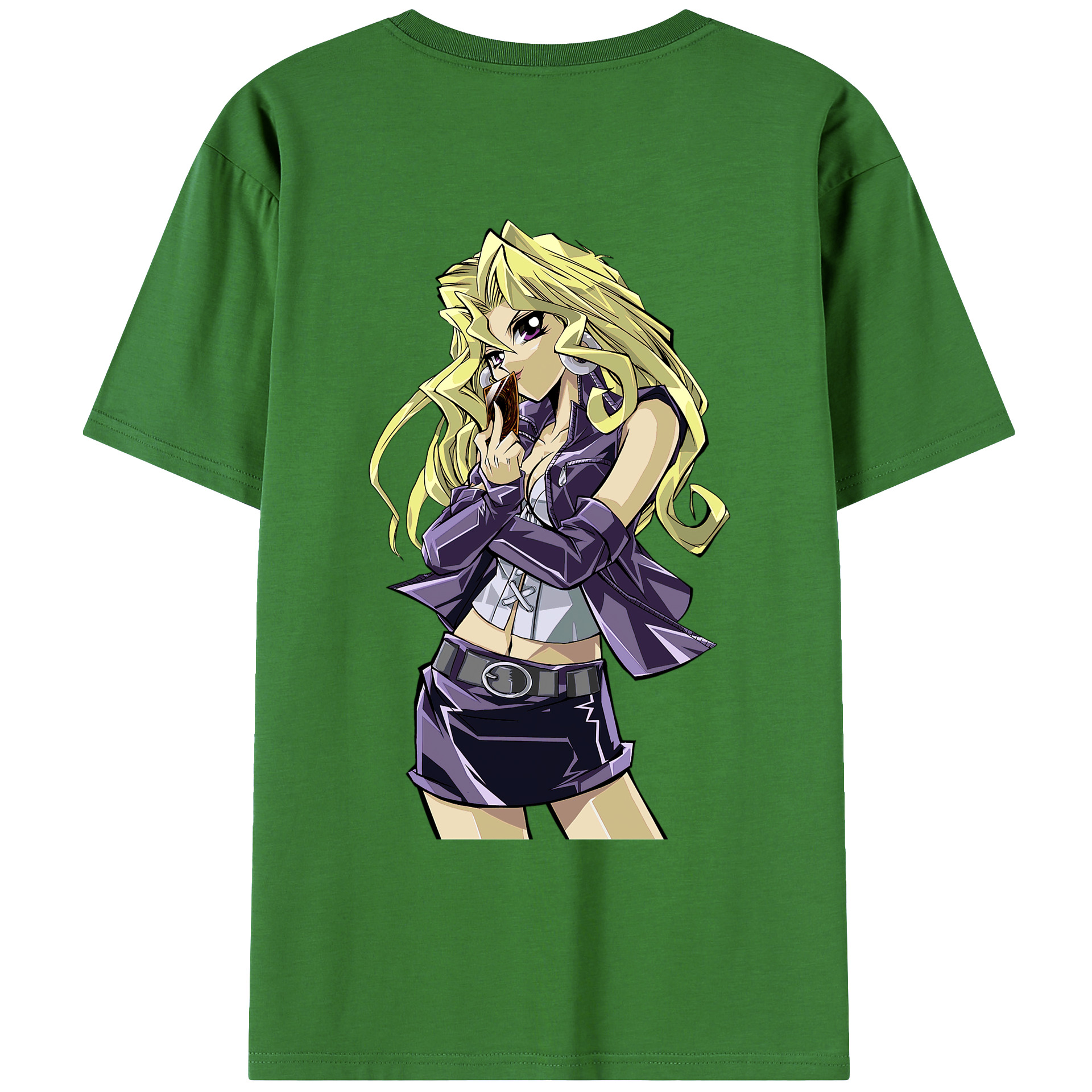 （画像用） 遊☆戯☆王 Yu-Gi-Oh! レディース半袖Tシャツ(バックプリント)
